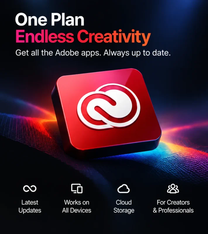 Adobe Creative Cloud All Apps creative suite